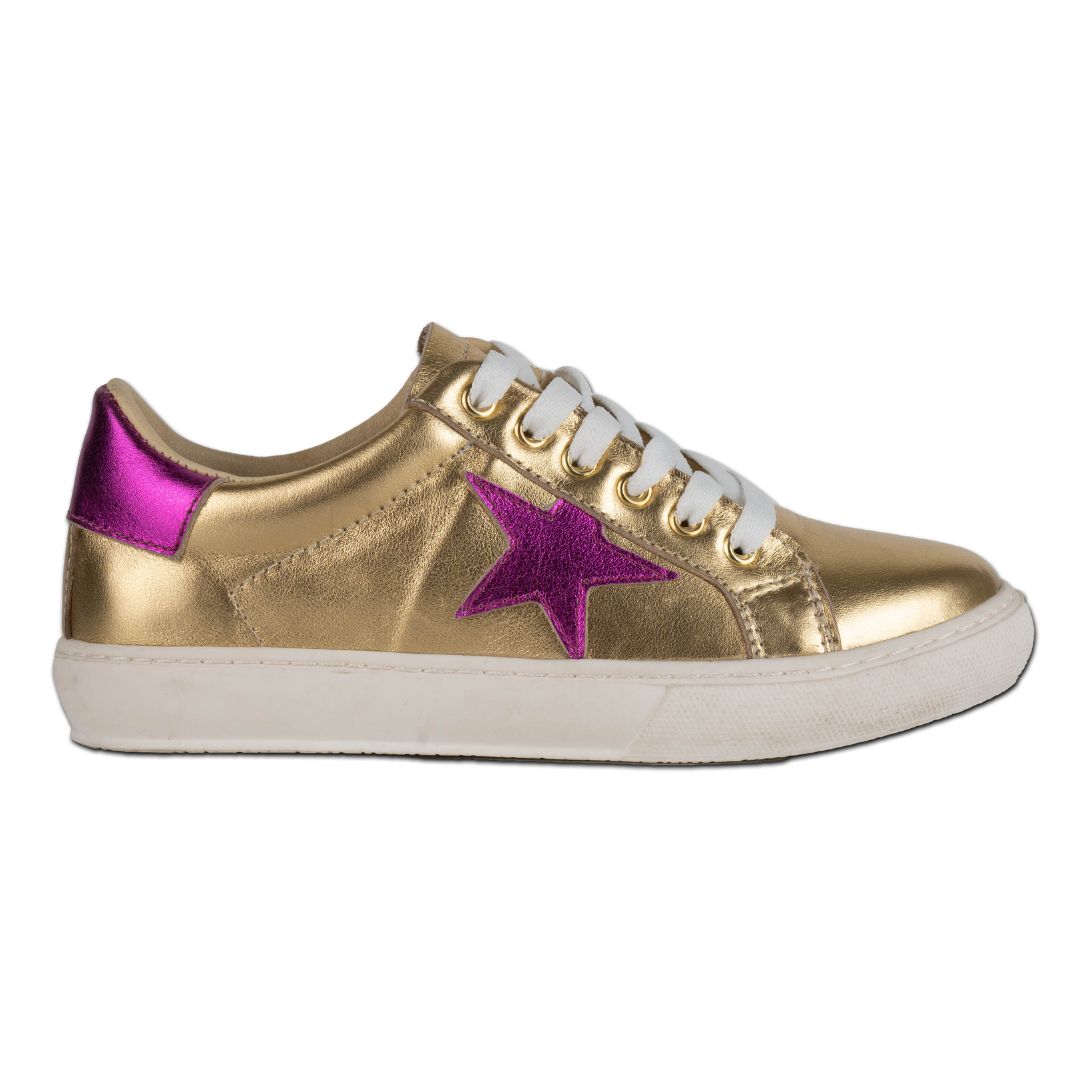 Donna Gold & Fuchsia