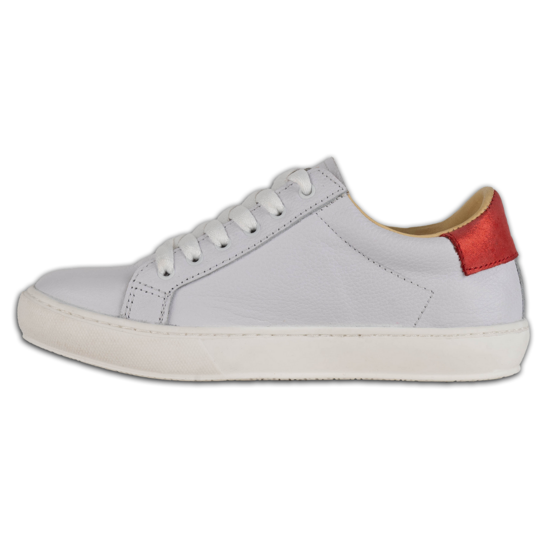 Donna White Black & Red