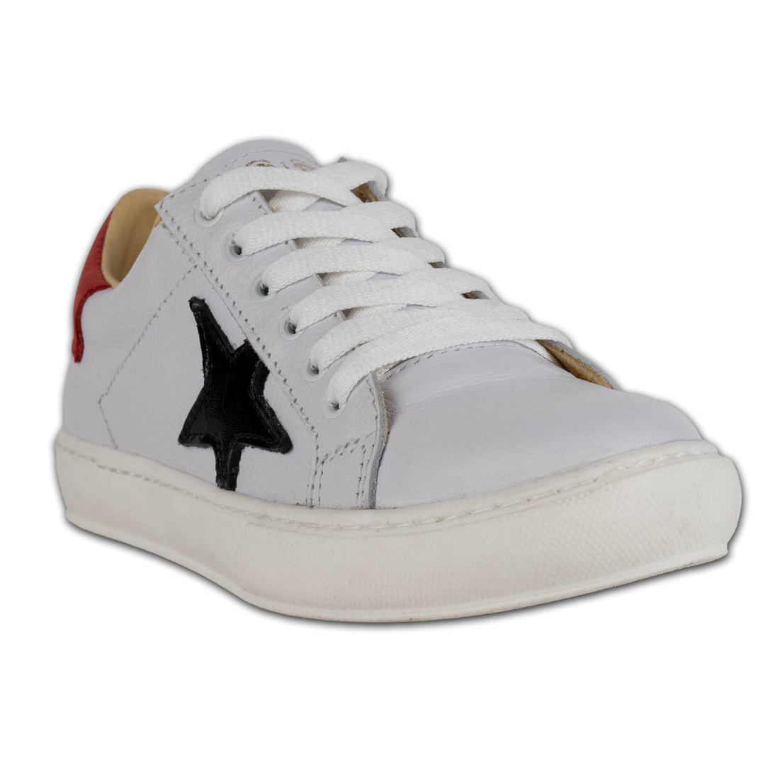 Donna White Black & Red