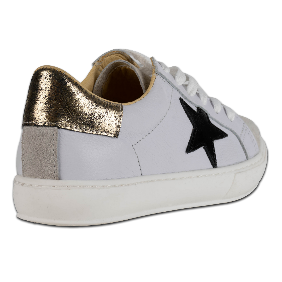 Donna White Black & Gold
